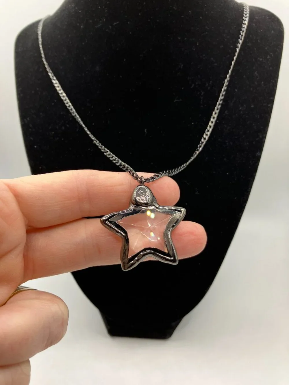 Hand Crafted star glass